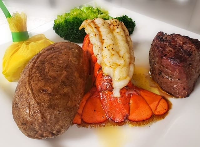 surf & turf dinner